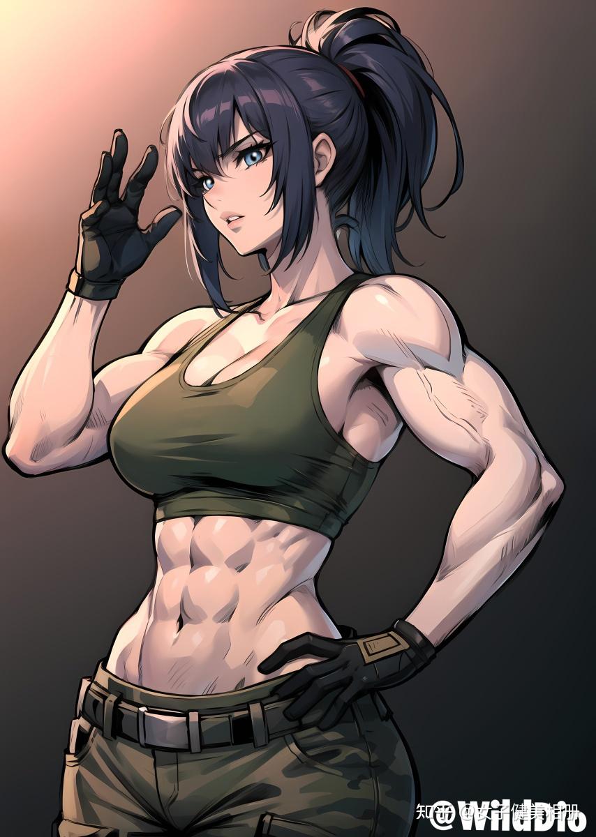 女子健美相册:在专栏合集分类里,可以找到不同国籍类型的肌肉女图册!