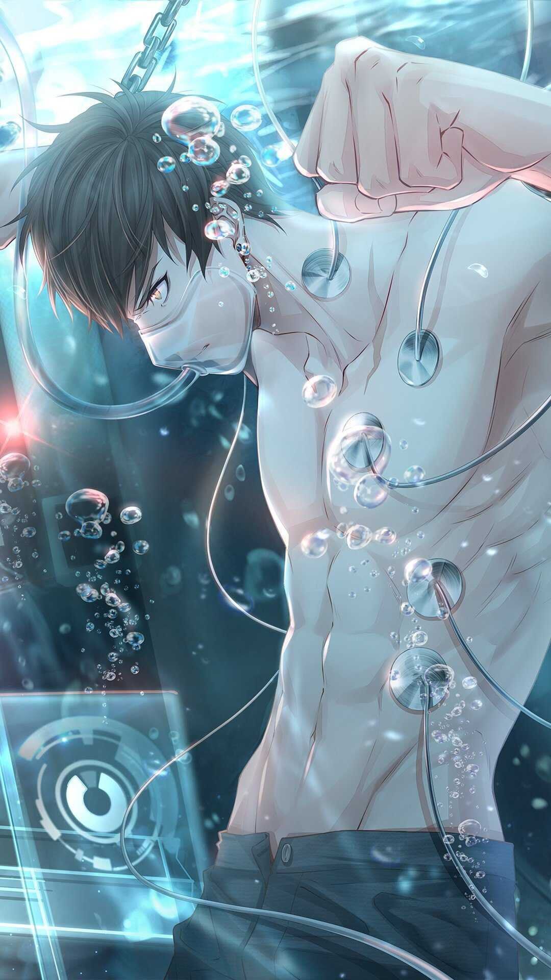 触站网提供人-肌肉男男孩子图片壁纸浏览,此图片壁纸由p站画师未知