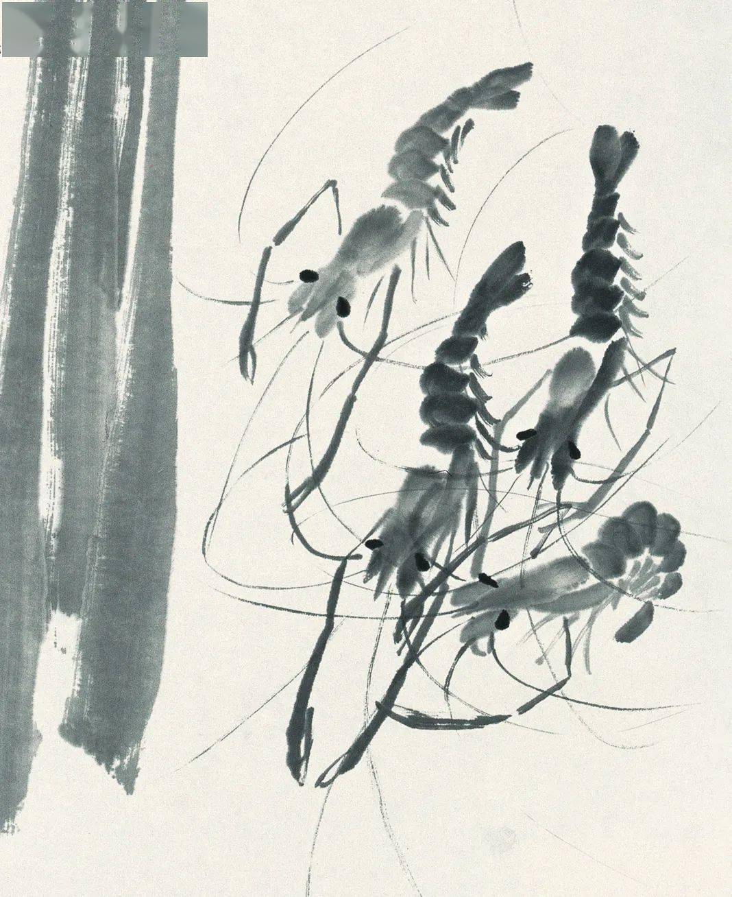 【品读丹青】齐白石画虾,妙不可言