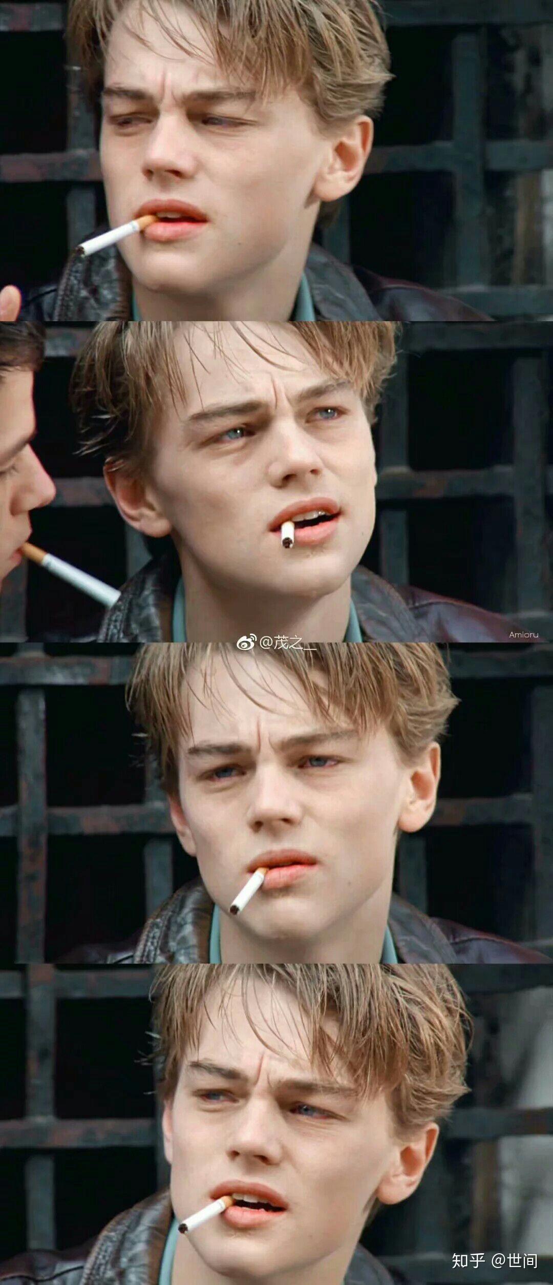 有没有姐妹有小李子抽烟的背景图在线等挺急的