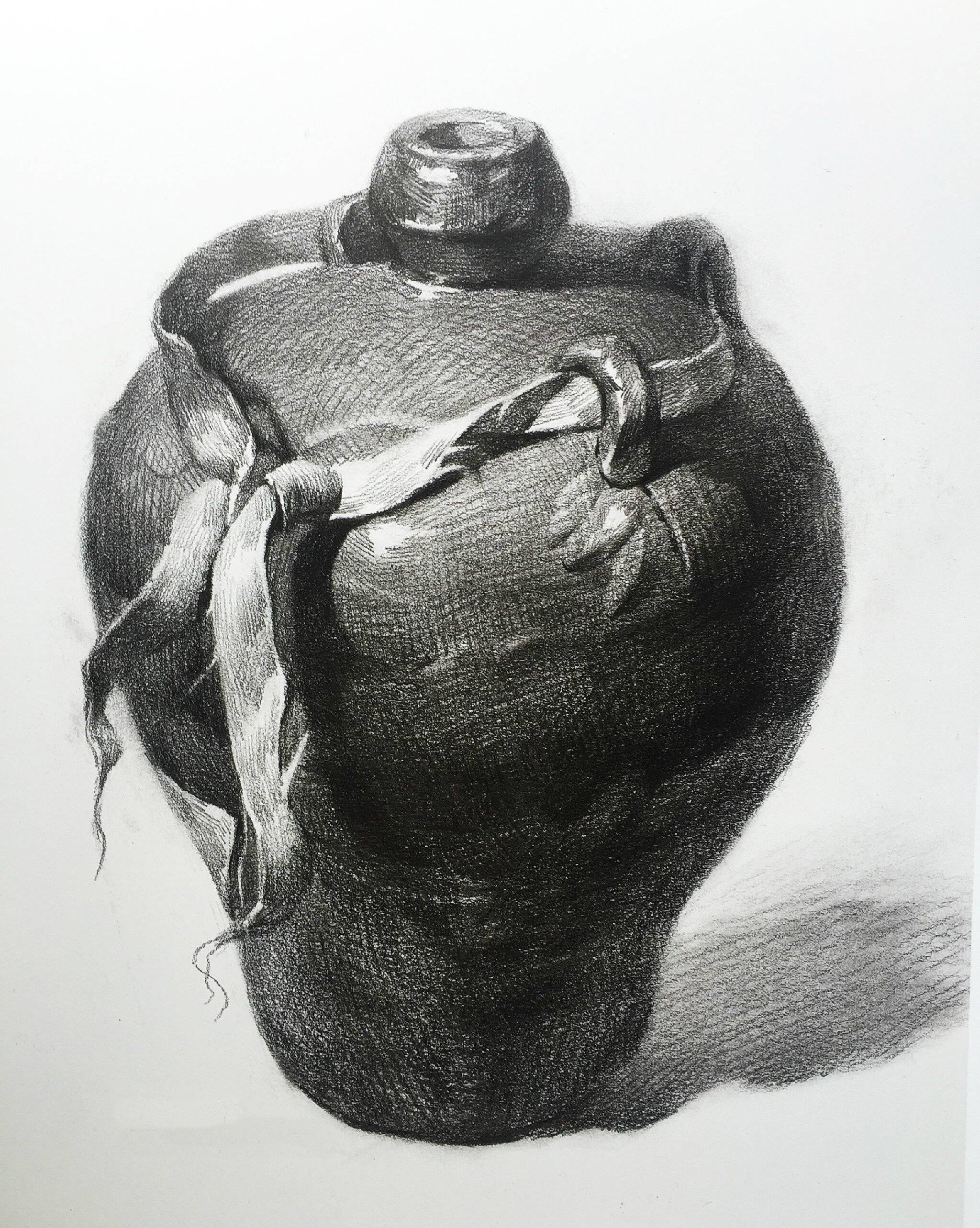 【静物素描】静物素描 单体练习