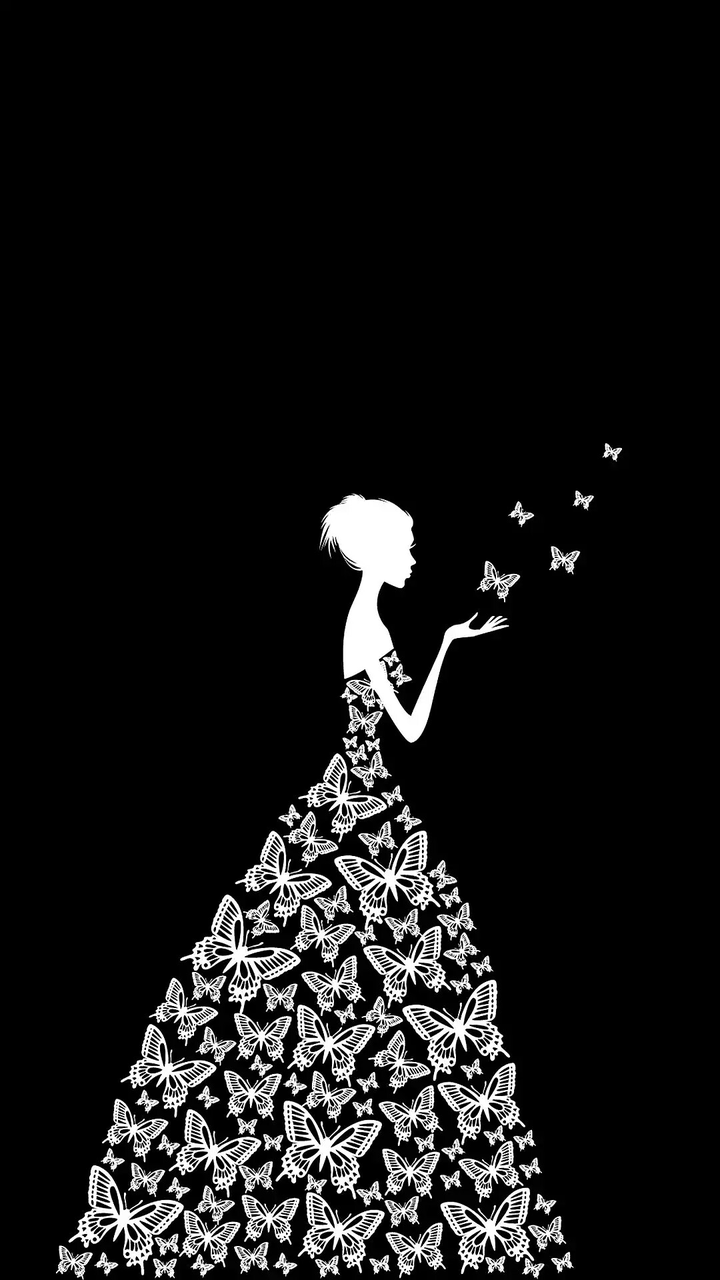 有哪些不压抑的黑色系壁纸