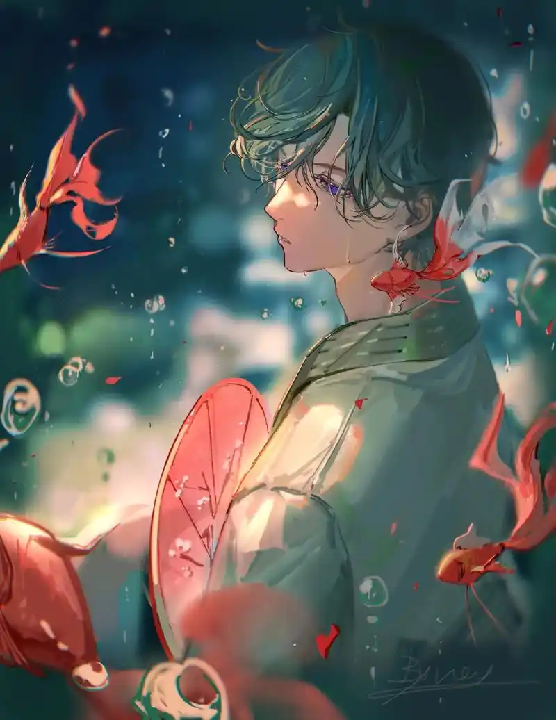 男生壁纸,头像,动漫风.#pixiv #二次元 #动漫 #男 - 抖音