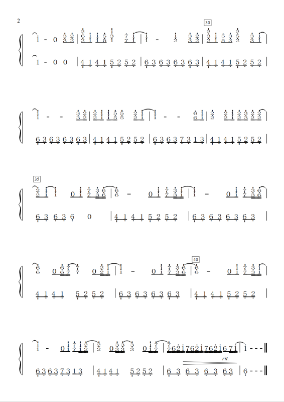 谁有进击的巨人插曲eye water 简谱,或者把这转换成简谱