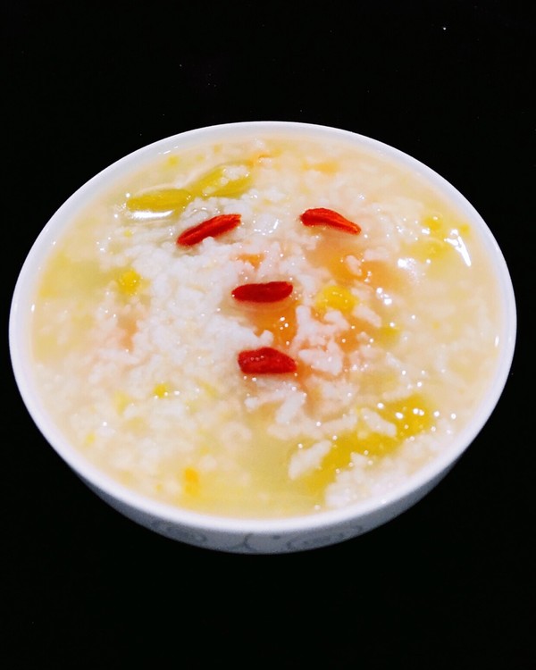 微笑在我心中做的小米红薯红枣粥