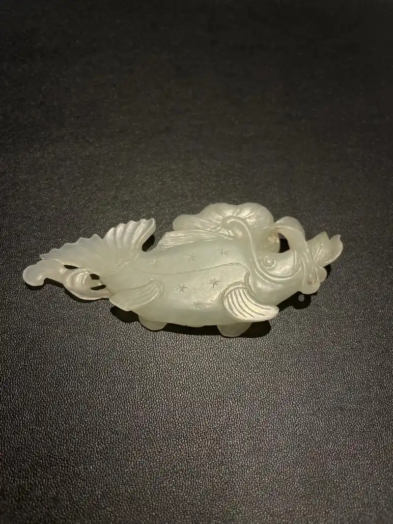明清古玉 明文房器物   桂鱼的寓意 桂意思是"贵",里面有 - 抖音