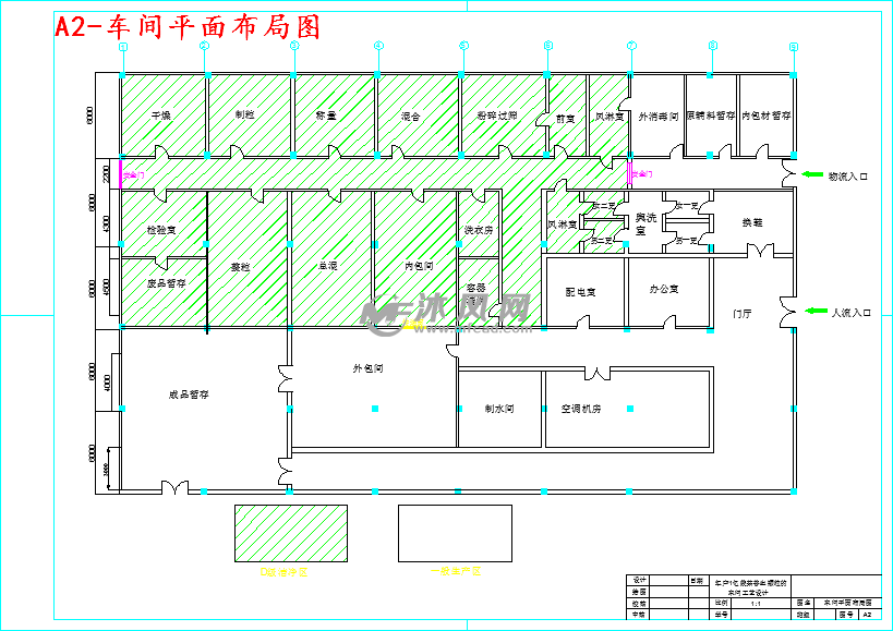 车间平面布局图