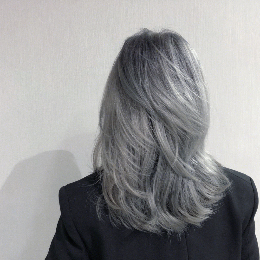 植物灰色染发剂2020流行色打蜡染发膏泡泡沫纯植彩染