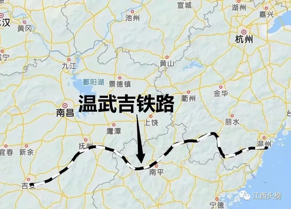 第3条是温武吉铁路:根据5月初发布的江西省重大基础设施项目大会战