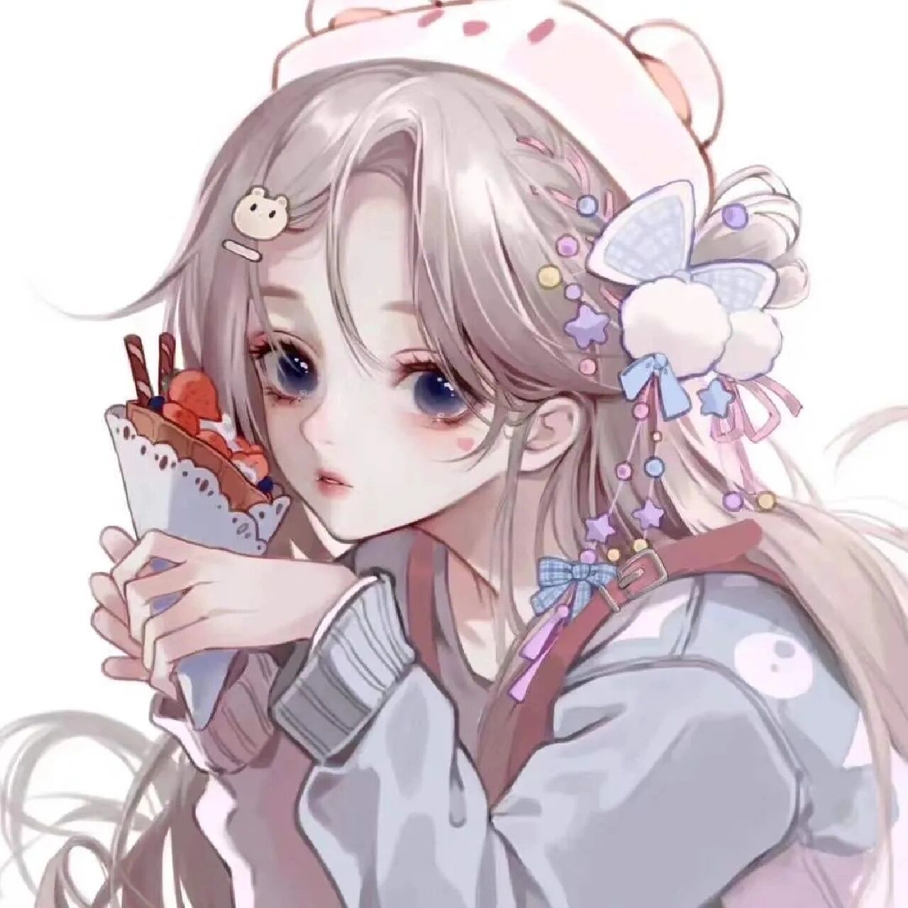 可爱仙气闺蜜头像