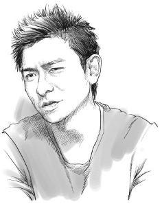 明星简笔画刘德华