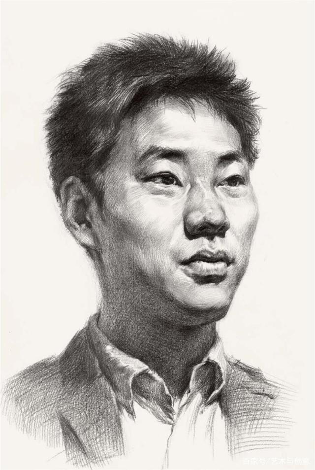 素描人像基础知识:人像写生素描的方法与步骤