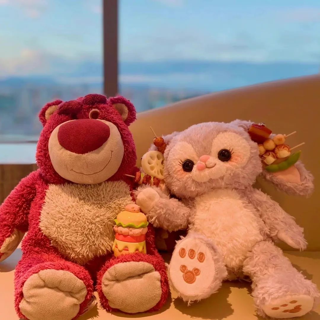 草莓熊情侣头像一男一女 卡通草莓熊cp情头【婚礼纪】