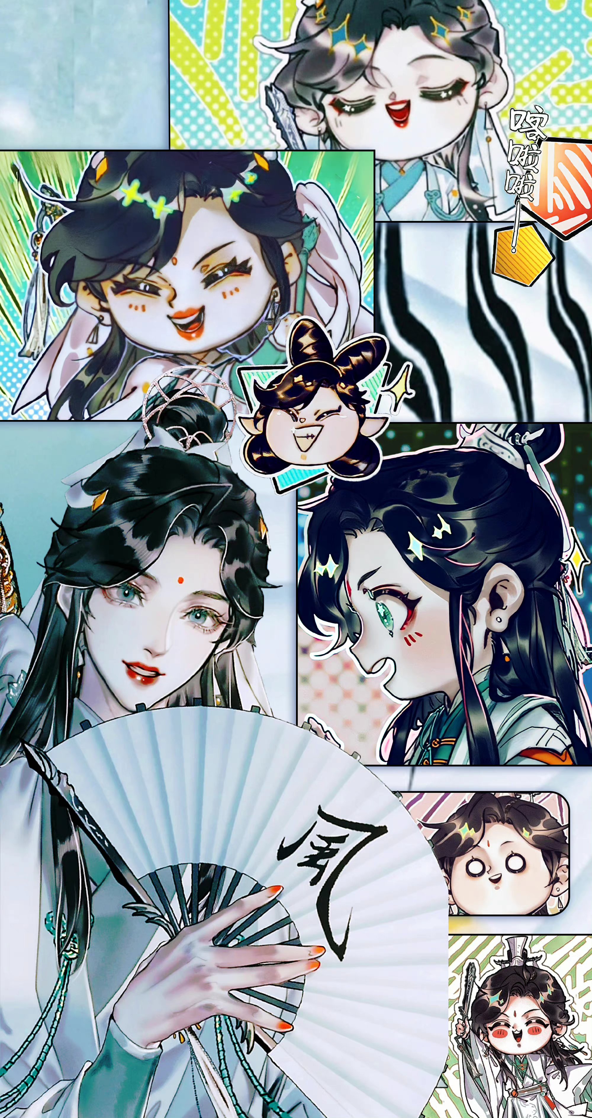 风师娘娘年方二八,风师娘娘貌美如花 #天官赐福#  图源:微博 卜卜blas