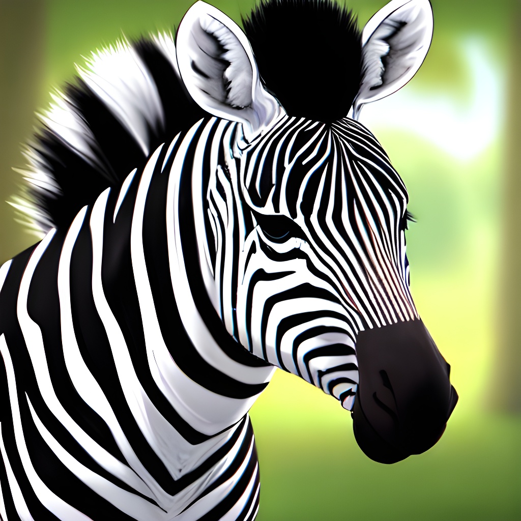 斑马头像图片卡通可爱图片