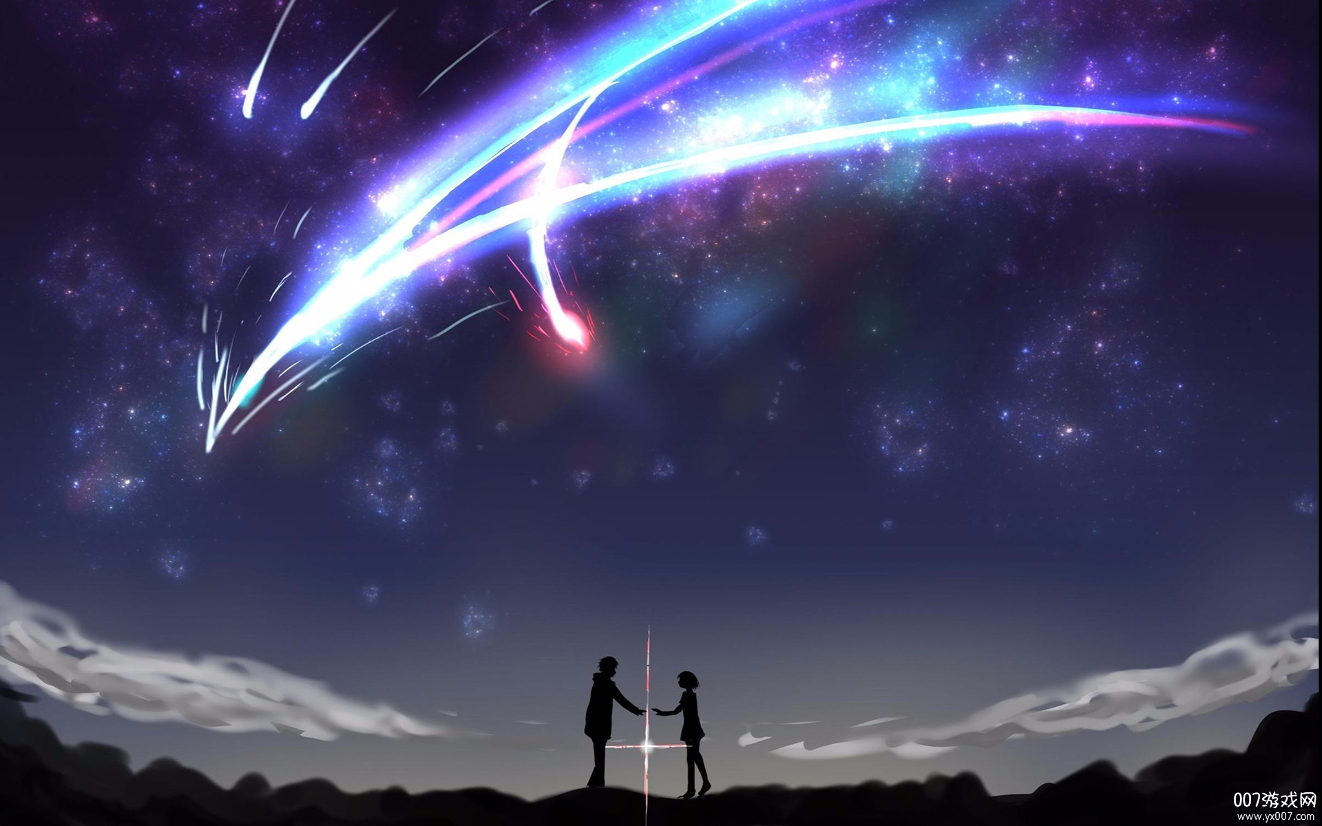 你的名字陨石坠落动态壁纸高清版