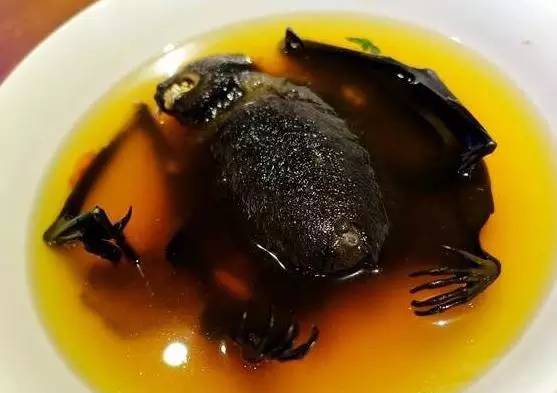 入菜的蝙蝠都是吃水果的蝙蝠,人们将其清理后用椰子汁或其他香料炖煮