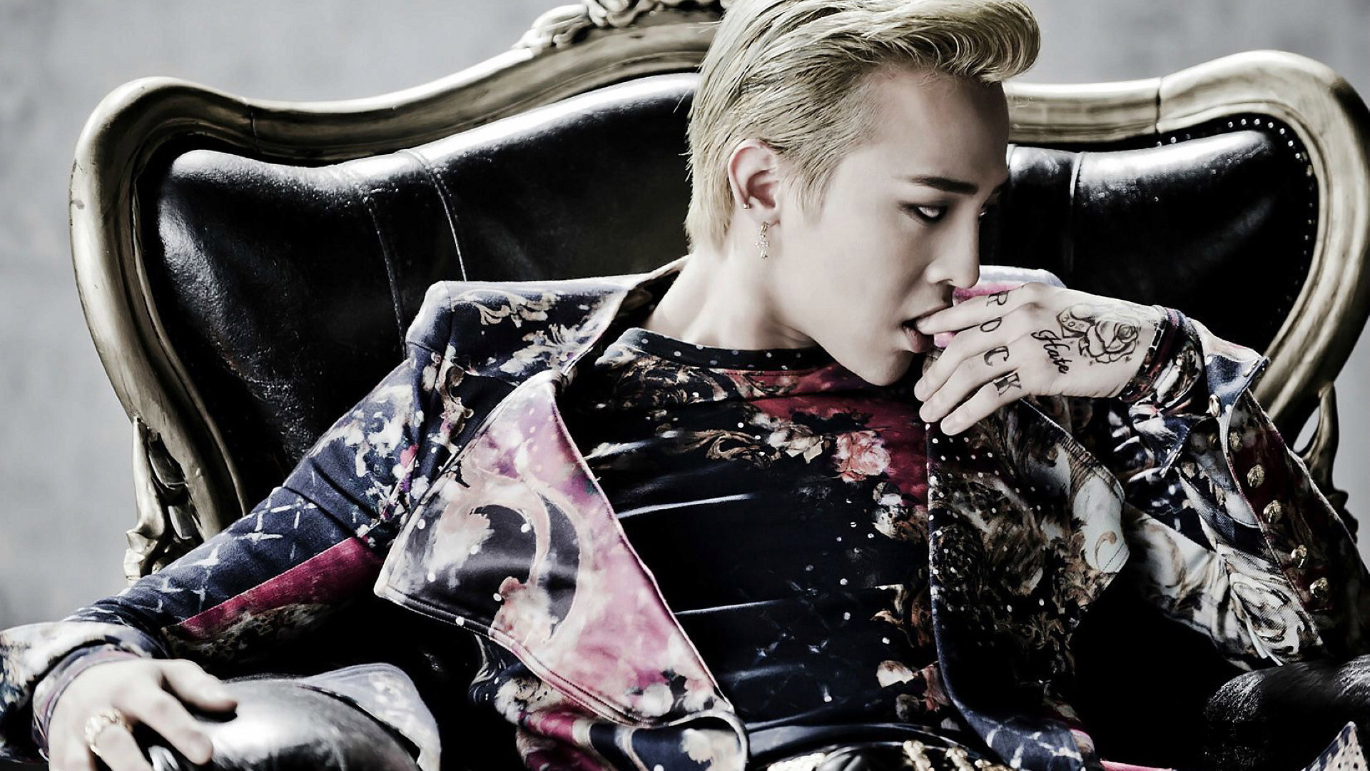 权志龙g-dragon个性写真图片宽屏电脑桌面壁纸第一辑高清大图预览1920