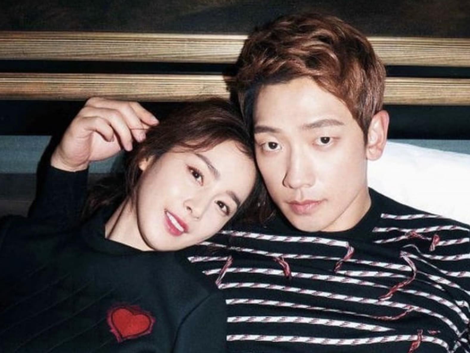 低调的金泰希与rain婚前婚后都很少一起现身,近日居然一起为寝具品牌