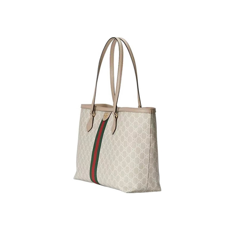 gucci古驰 女包 ophidia系列中号gg托特包 单肩包 礼物 631685 96iwn