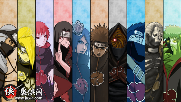 火影忍者ol晓组织成员的象征 你所不知道的晓组织