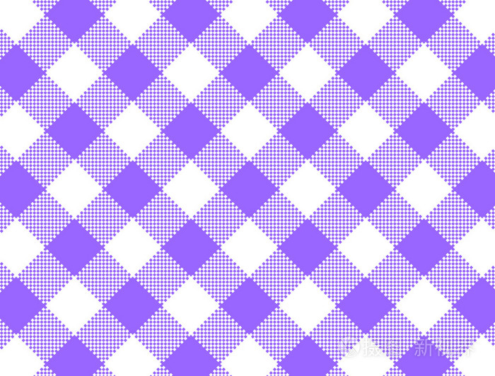 jpg. 紫色和白色的格子织物