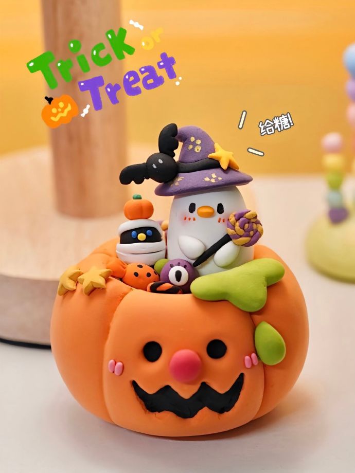 幼儿园粘土手工作品大合集!喜欢收藏一起做吧#超轻粘土