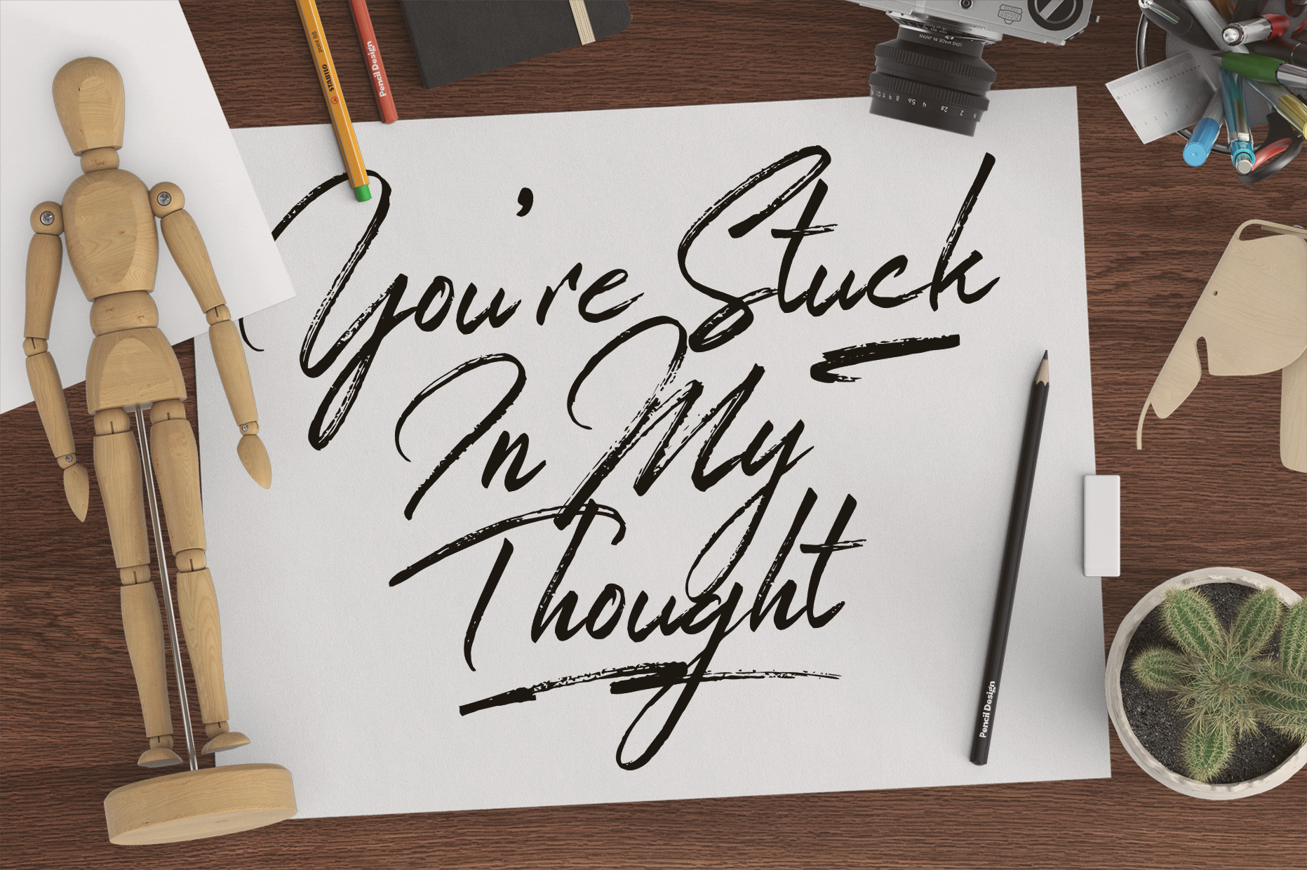 winstonia花式手写连笔好看的婚礼英文字体下载