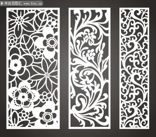 镂空花纹装饰图