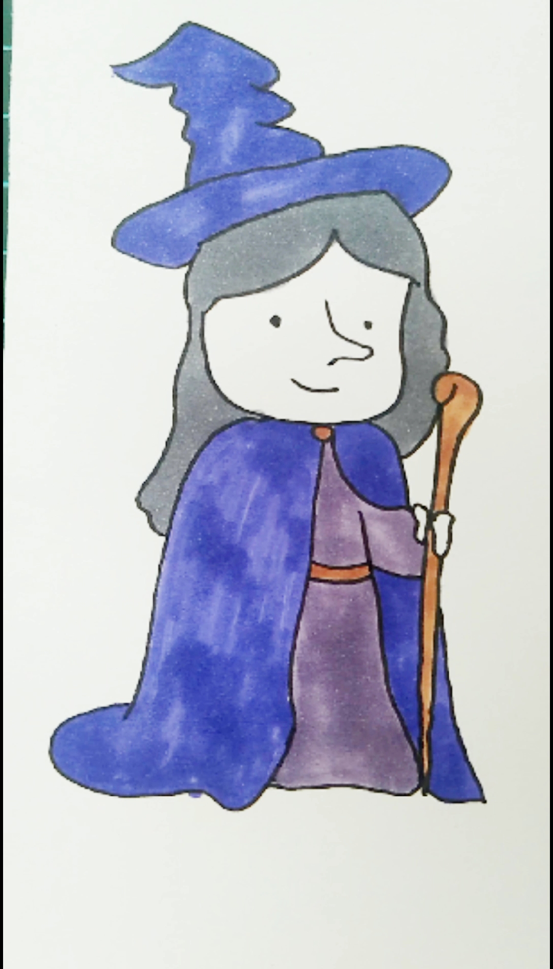 简笔画#教你画女巫