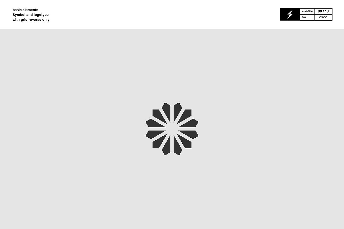 度量标准—圆形秩序标志图形设计logo