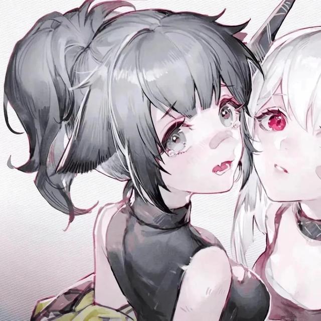 进来拿丧系闺蜜头像