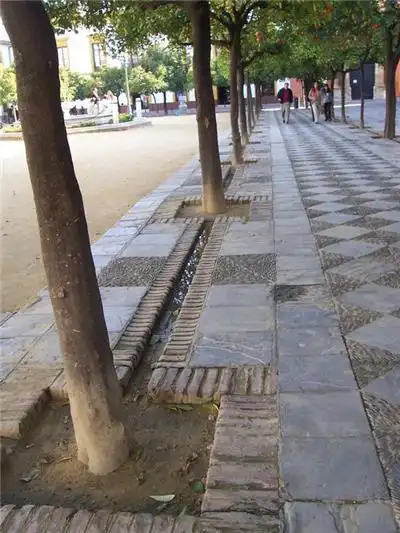 人行道铺装案例