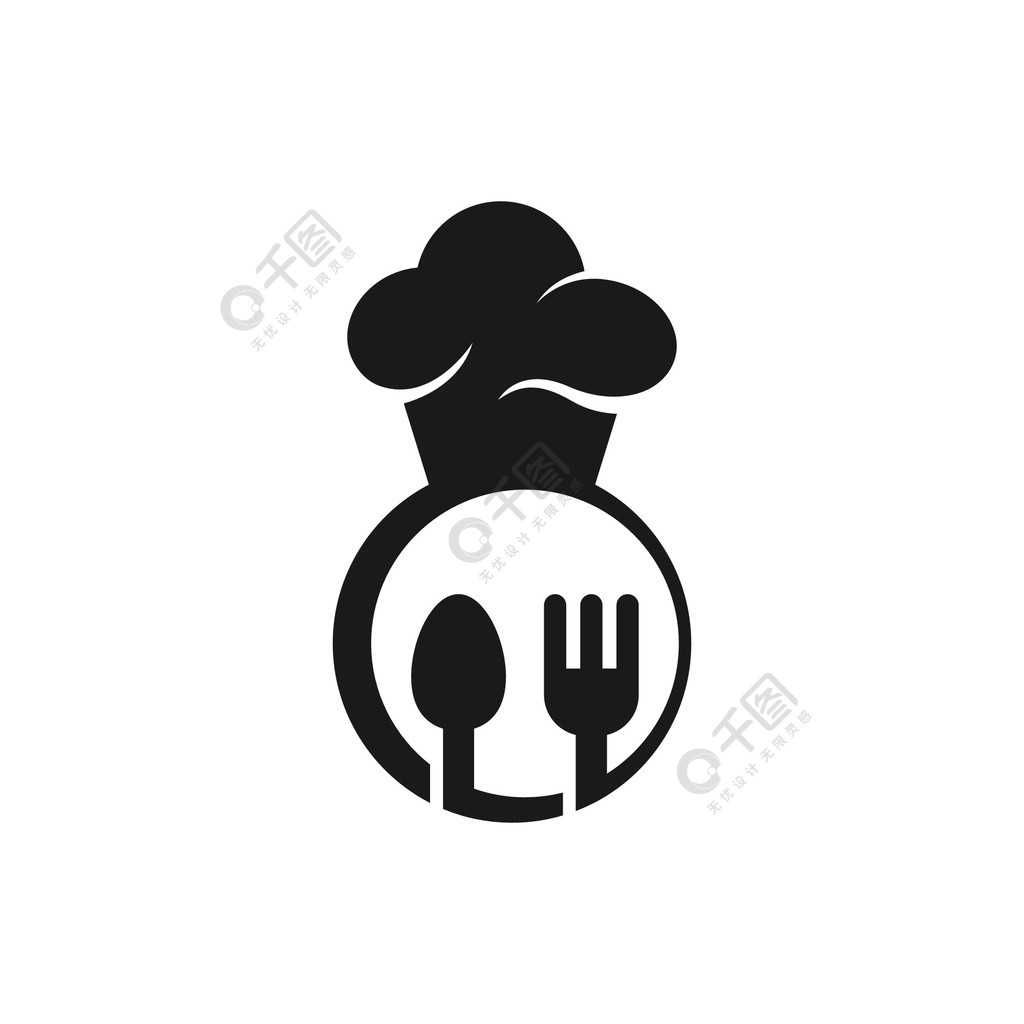 餐厅标志矢量图标设计