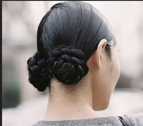 双低丸子头怎么扎 双低丸子头扎法图片