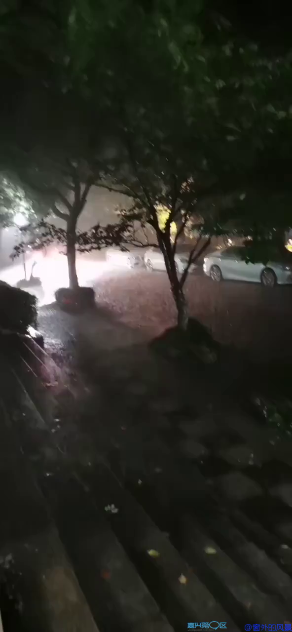 嘉兴桐乡今天6半左右狂风暴雨电闪雷鸣