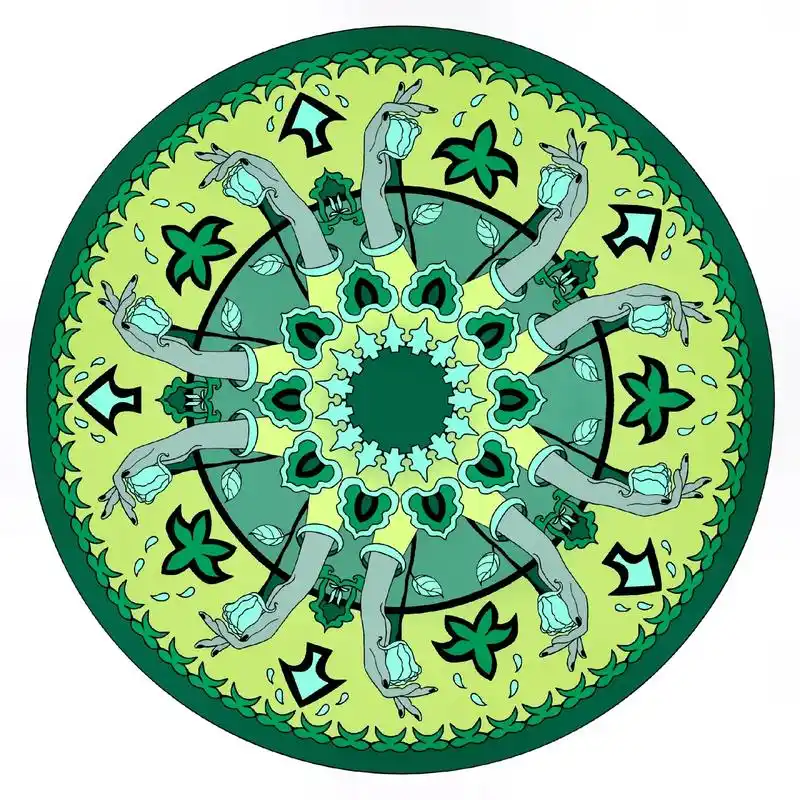 纹样图案设计之纹样之美,所有均原创.更多作品在小红书半弦.# - 抖音