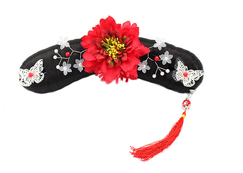 清朝旗头成人儿童格格皇后贵妃福晋头饰延禧发饰