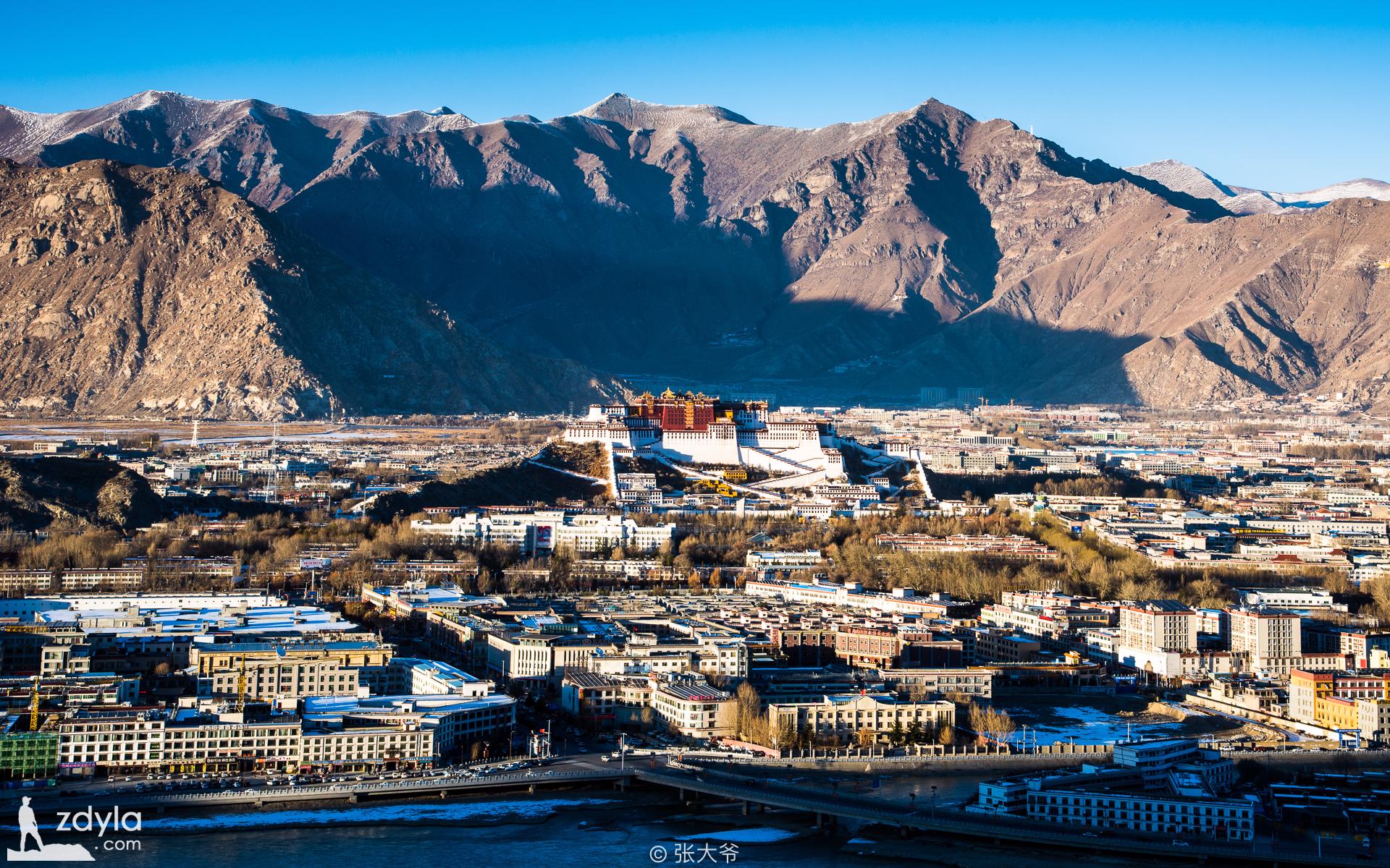 拉萨全景 · 南山公园