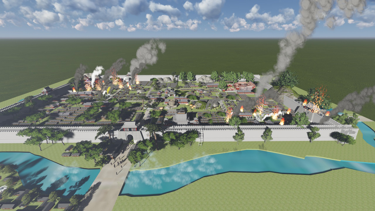 微缩模型战争沙盘设计