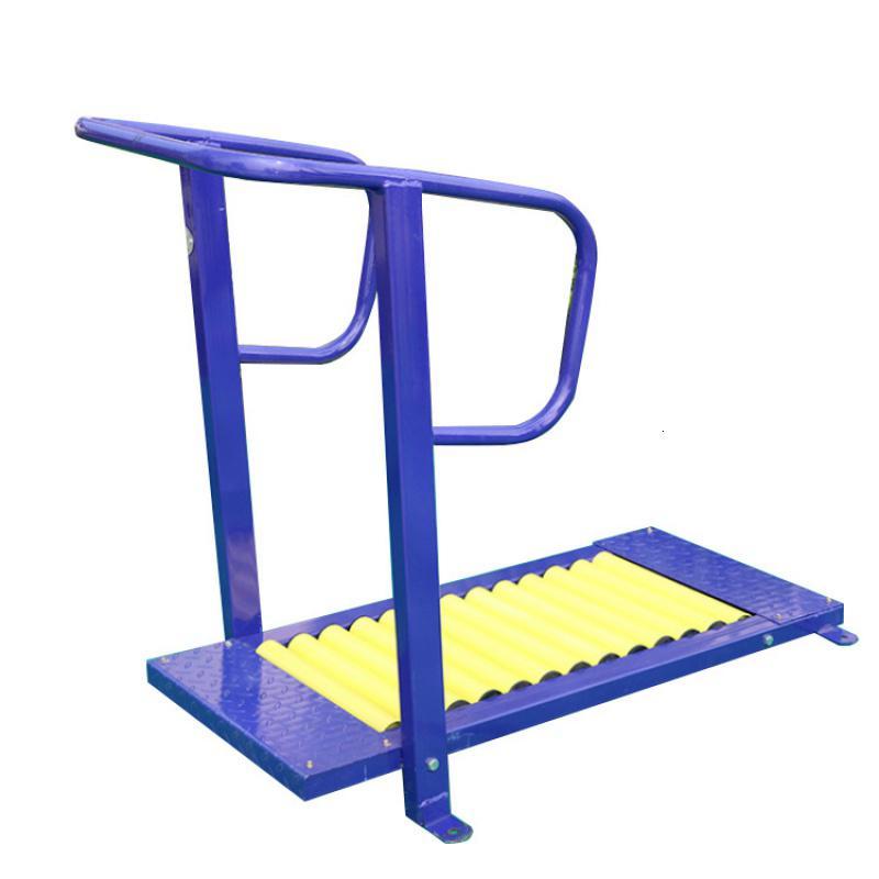 户外健身器材小区广场中年老人健身器材小弯跑步机路径