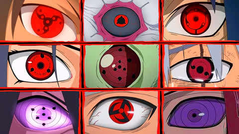 盘点《火影忍者》中宇智波一族不同形态的写轮眼!