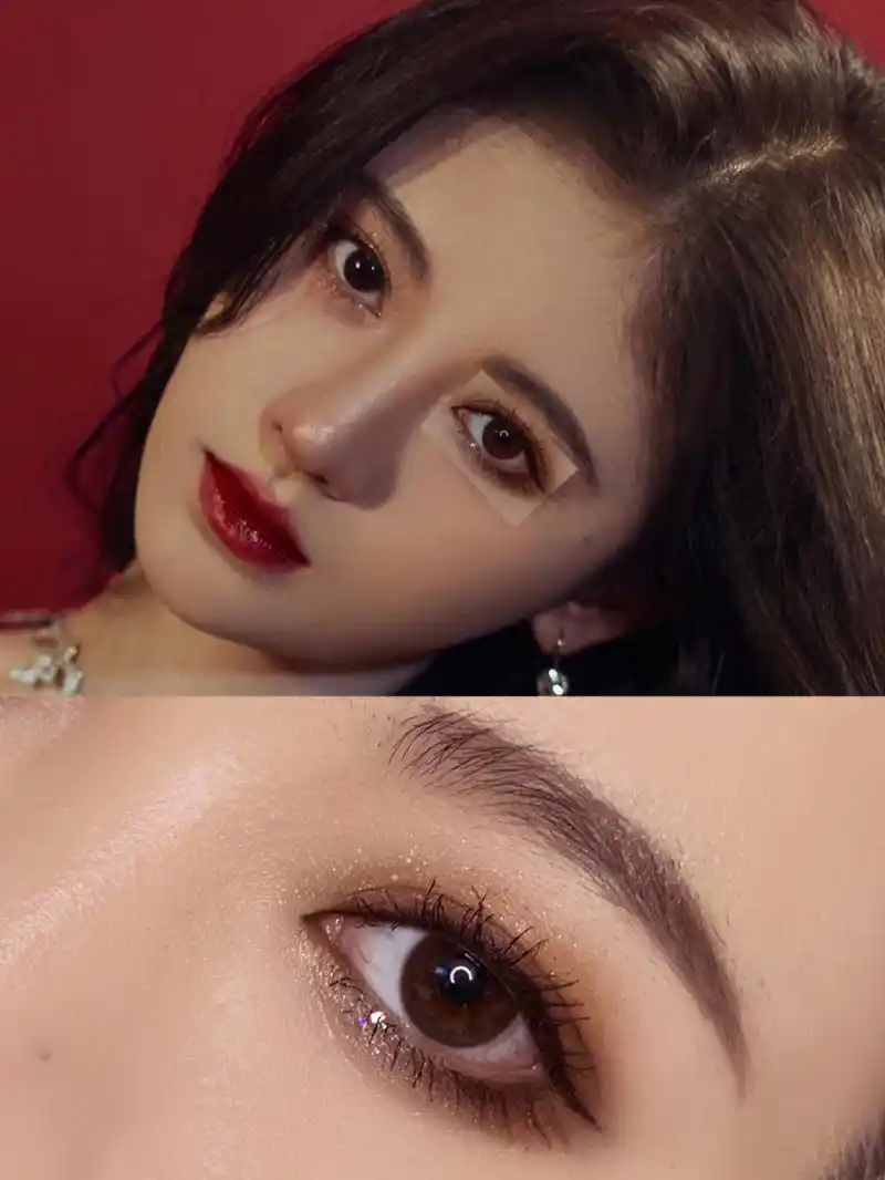 鞠婧祎的这组图,真的太美了 清冷中带着一点高贵和倔强 特别是眼妆