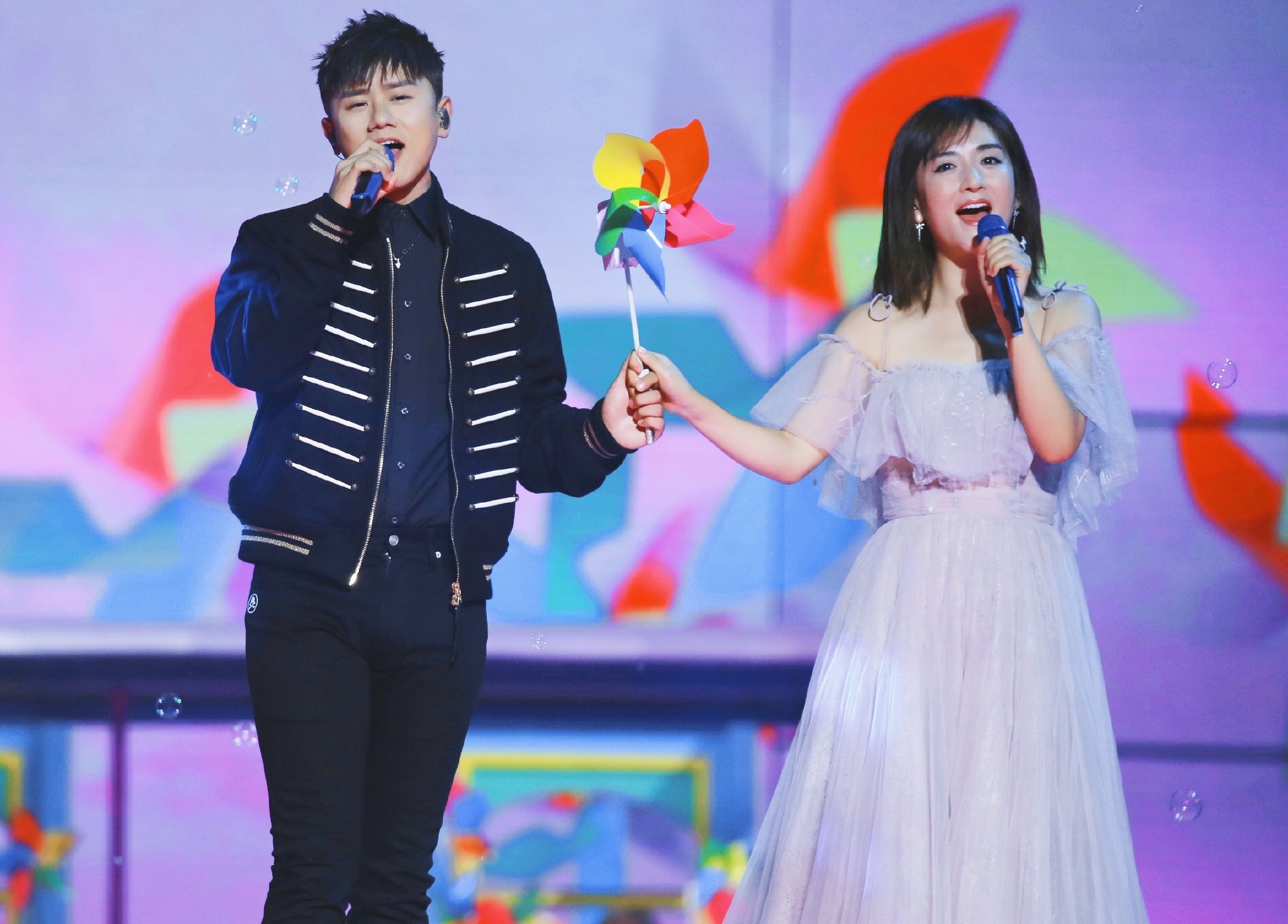 谢娜,张杰(图片来源:视觉中国)