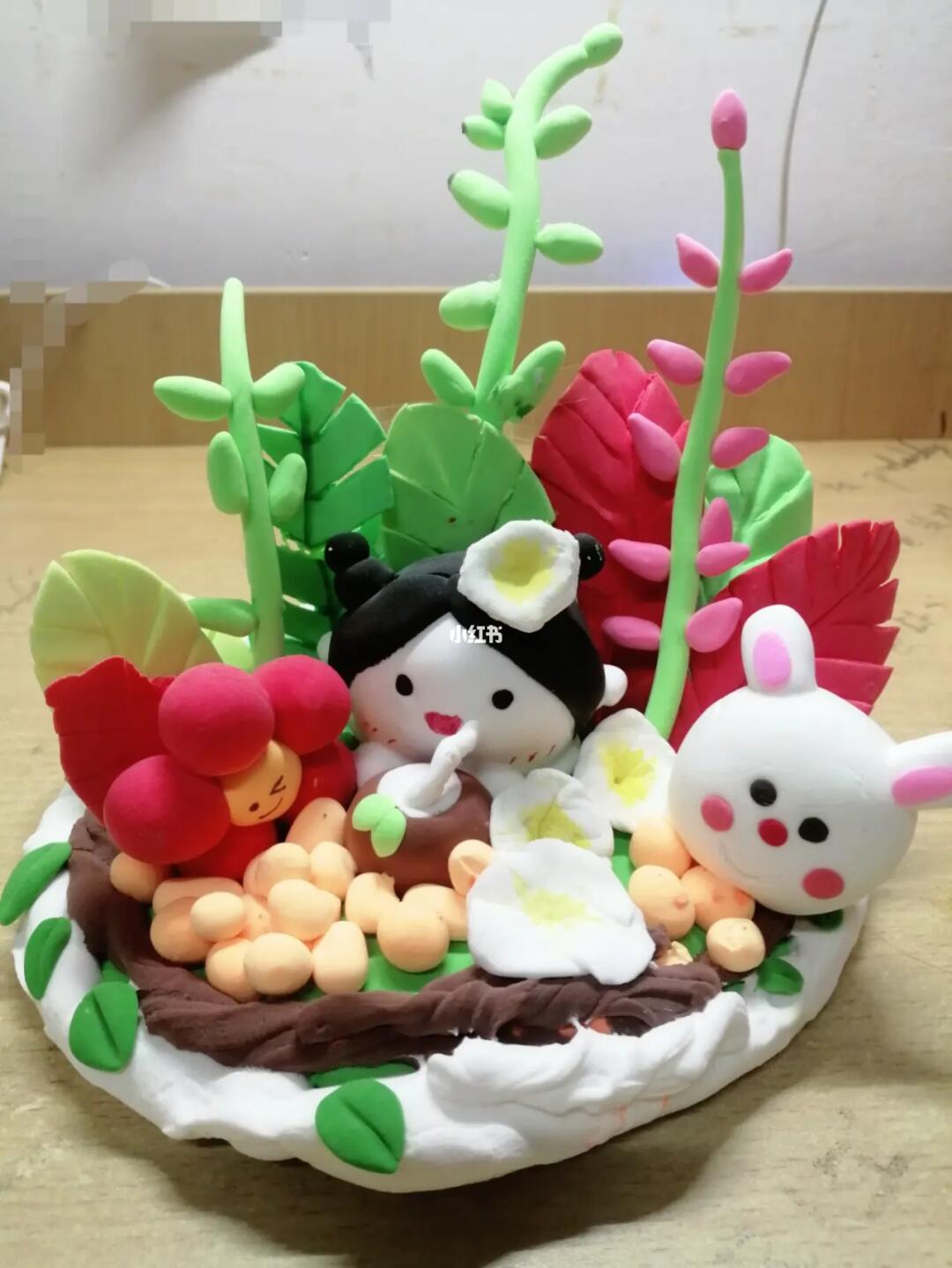 超轻黏土立体作品