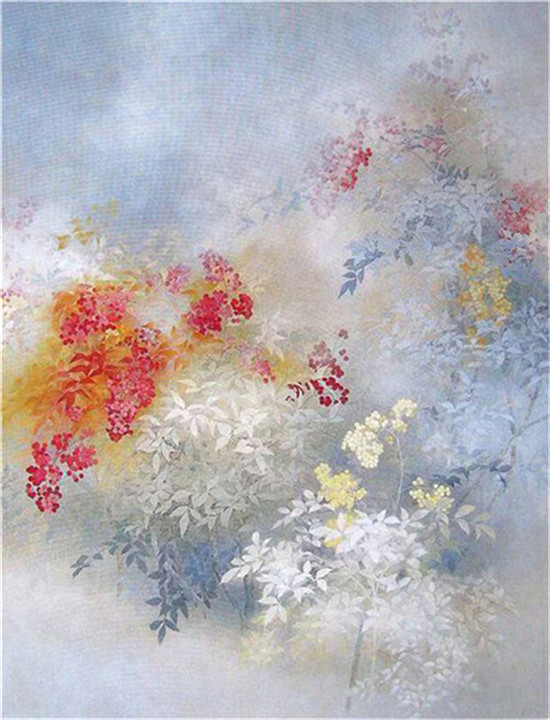 重彩工笔艺术家:刘新华作品赏析