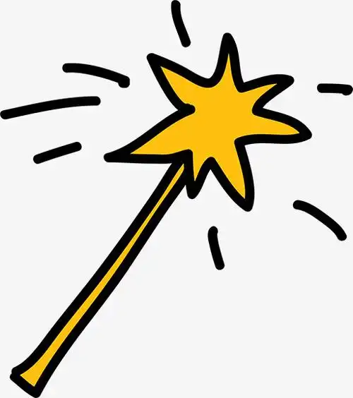 卡通卡通魔法棒