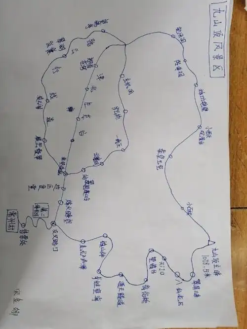 手工景点路线图展(308优秀作品)