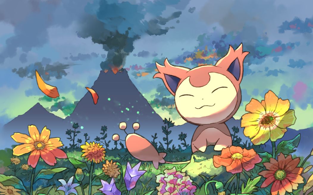 300 向尾喵 同人合集 该宝可梦有看到动的东西就会不顾一切追着到处跑