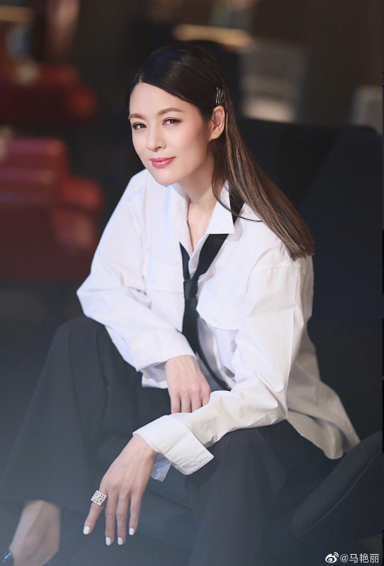 90年代的中国模特马艳丽